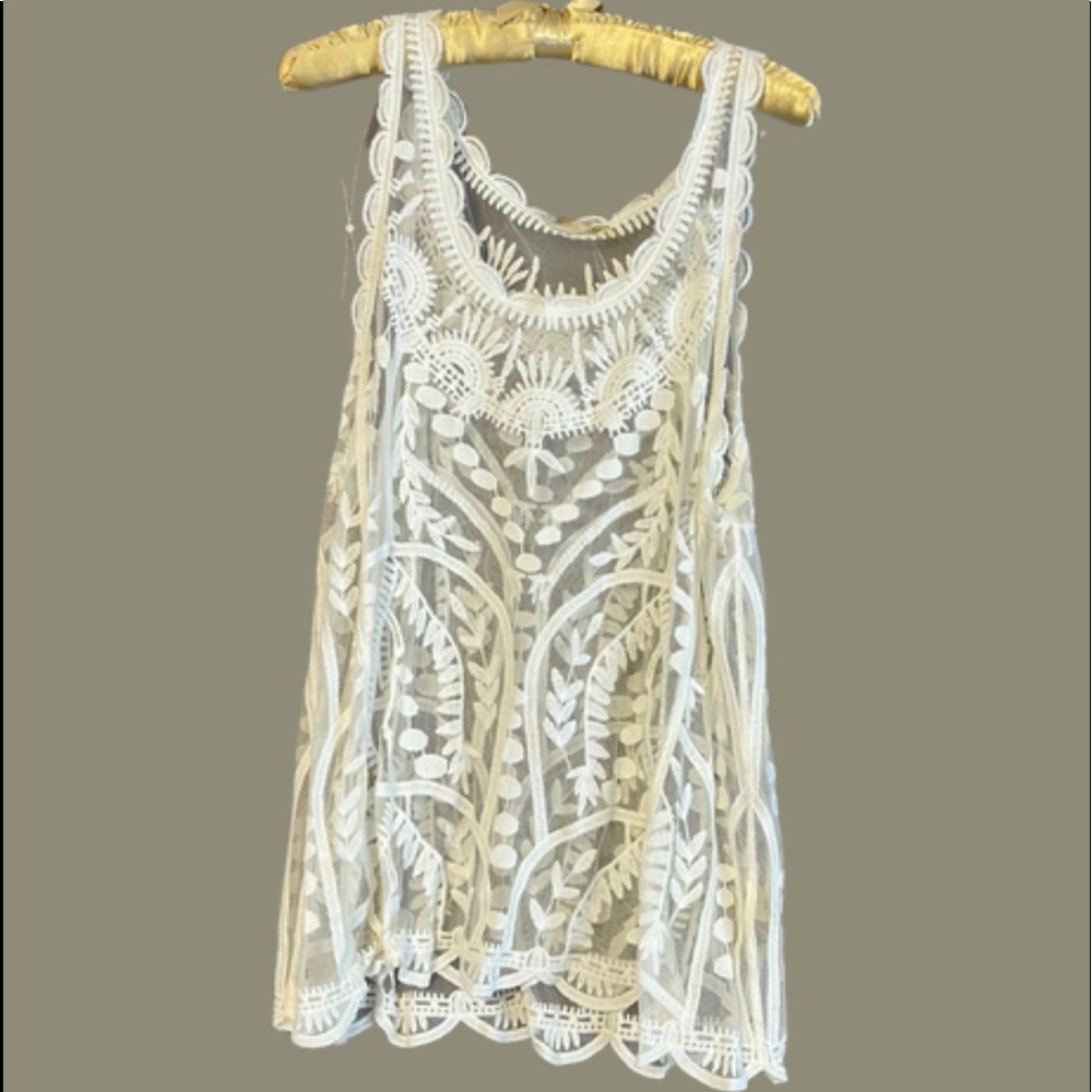 Lacey top cover up by Capri.